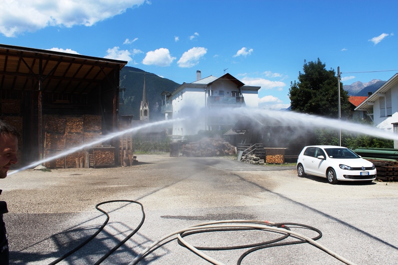 Atemschutz-Notfalltraining in Stegen (Südtirol) – 11.07.2015